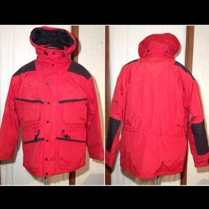 Men's Size M Reg Lands' End Snow Ski Jacket